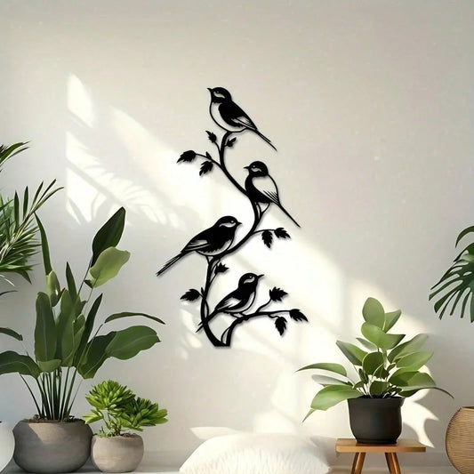 Vintage Industrial Iron Wall Art – Rustic Metal Home Decor