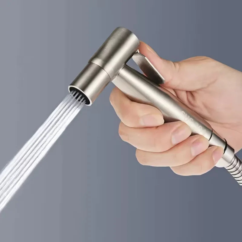 Handheld Bidet Sprayer – Stainless Steel Toilet Shower Head for Bathroom Hygiene