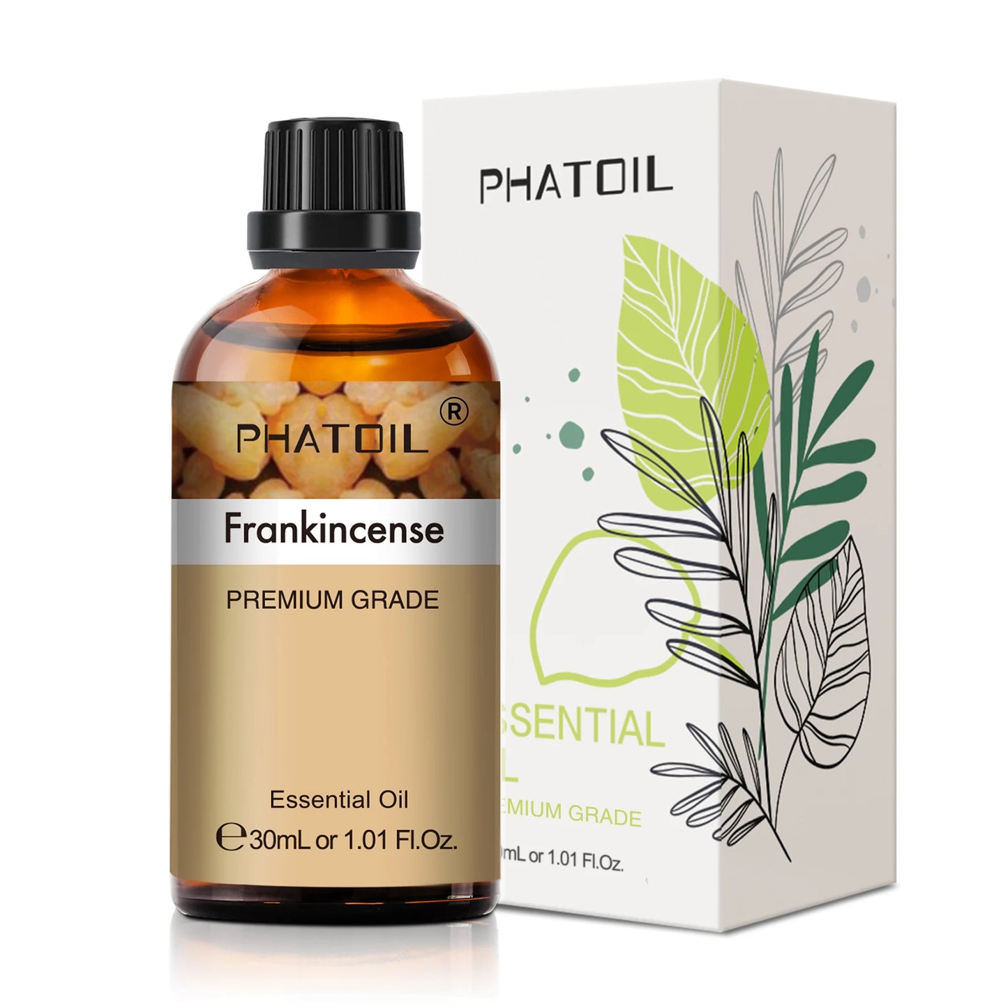 30ml Pure Essential Oil – 38 Fragrances, Aromatherapy & Diffuser (PHATOIL)