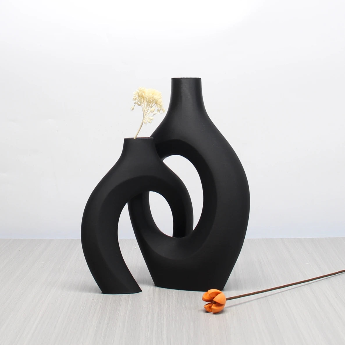 Bohemian Art Vase Set – Decorative Home & Office Vases