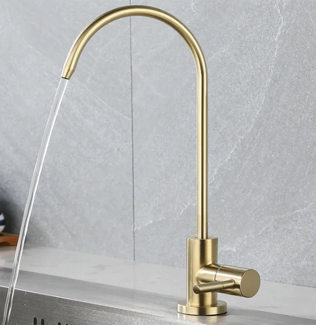 304 Stainless Steel Water Purifier Faucet – Single Handle Direct Drinking Kitchen Tap