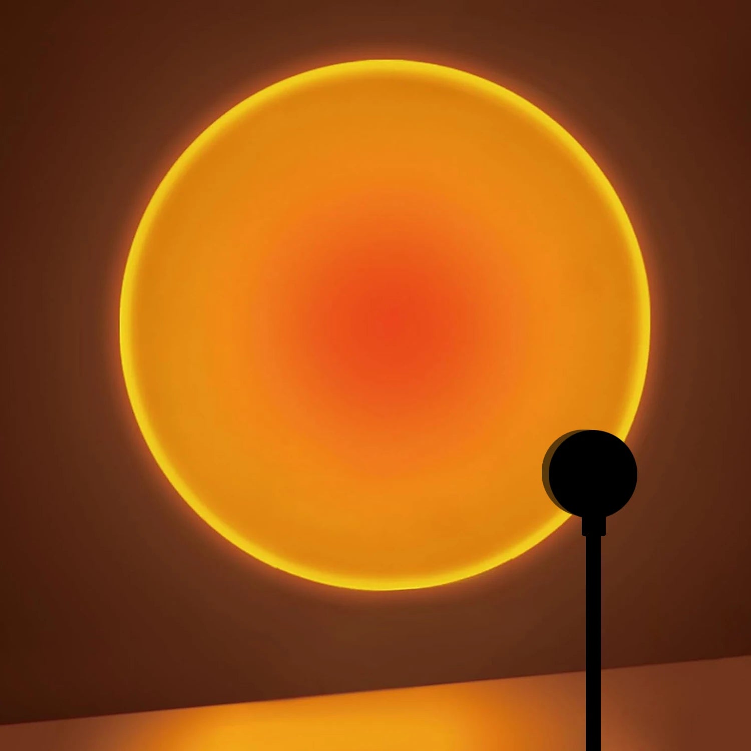 Sunset Projection Lamp – USB Atmosphere Night Light for Home & Bedroom