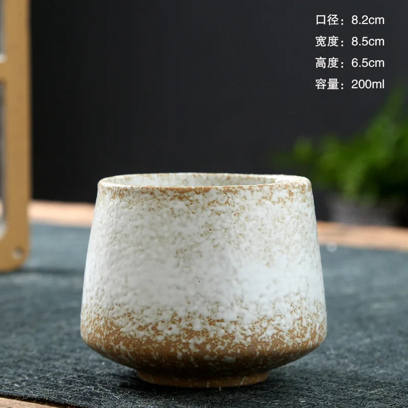 Handcrafted Ceramic Tea Cup – Vintage Stoneware Mug