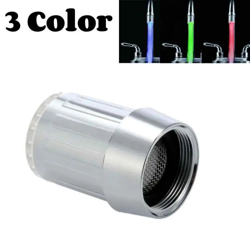 LED Faucet Light – Temperature-Sensitive Color Changing Nozzle for Bathroom & Kitchen