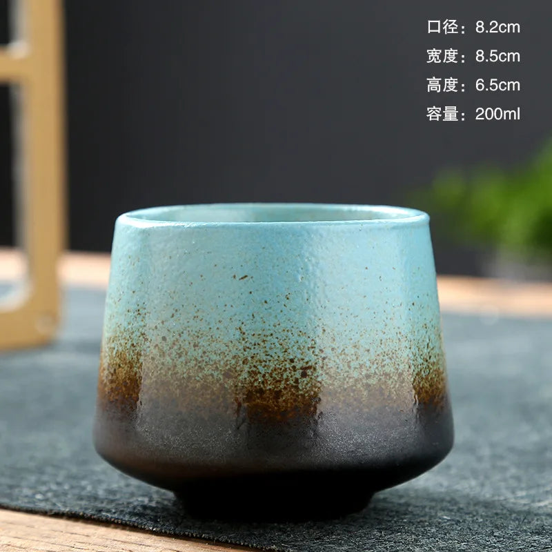 Handcrafted Ceramic Tea Cup – Vintage Stoneware Mug