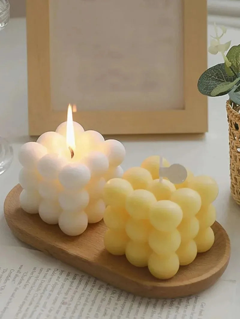 Luxury Ball-Shaped Soy Wax Aromatherapy Candle | Handmade Gift