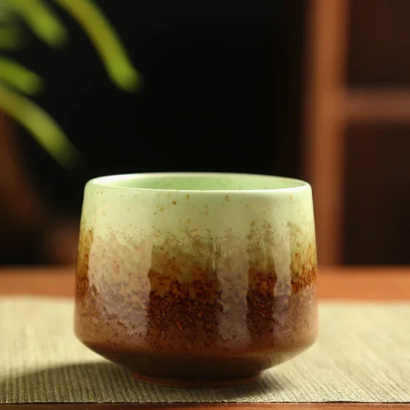 Handcrafted Ceramic Tea Cup – Vintage Stoneware Mug