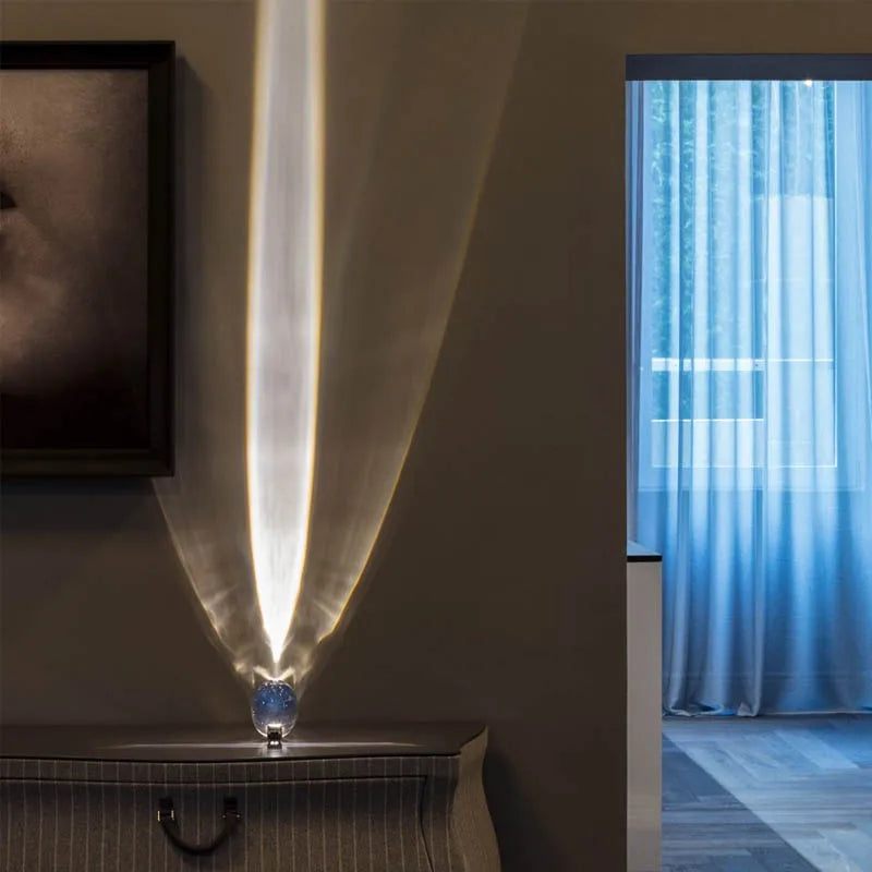 Crystal Eye of the Sky Table Lamp | LED Projector Night Light