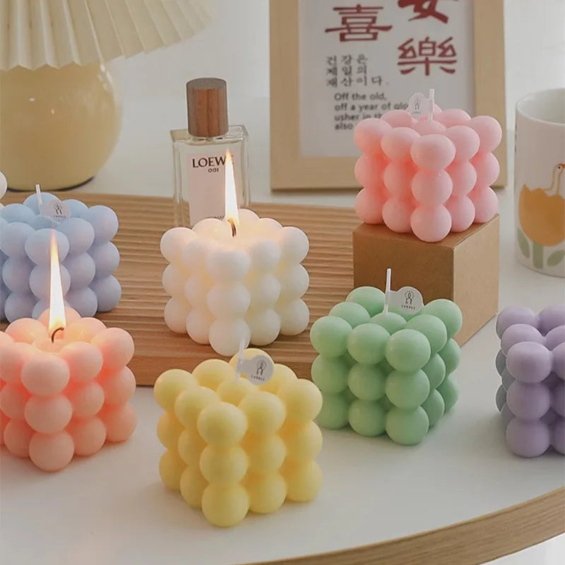 Luxury Ball-Shaped Soy Wax Aromatherapy Candle | Handmade Gift