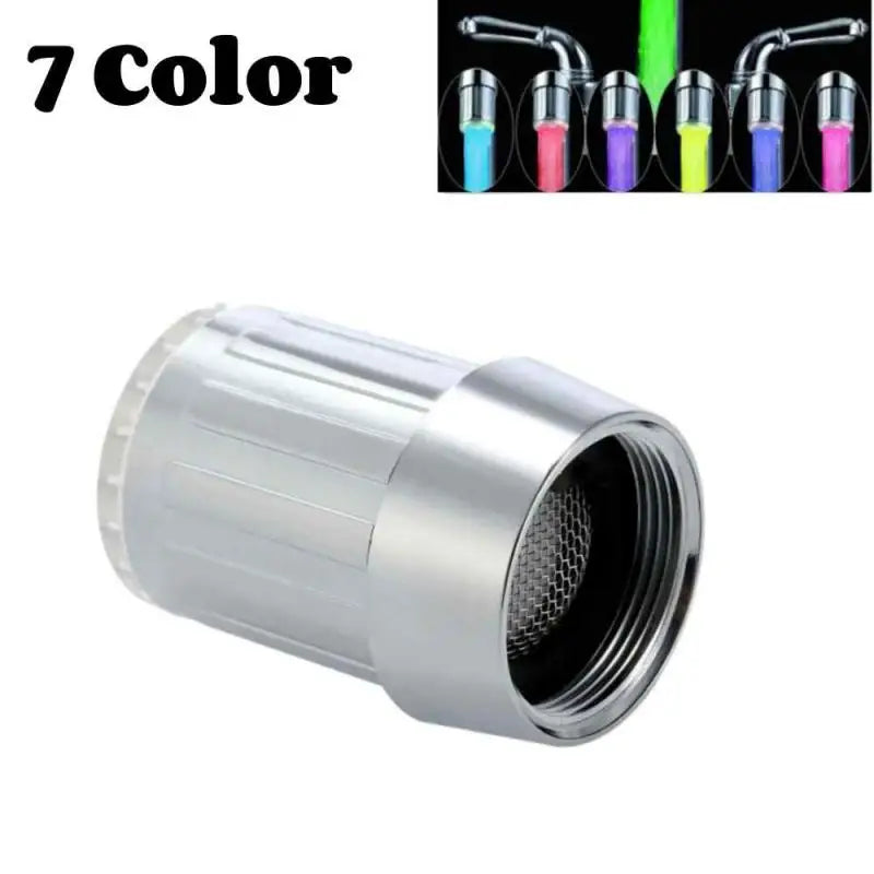 LED Faucet Light – Temperature-Sensitive Color Changing Nozzle for Bathroom & Kitchen