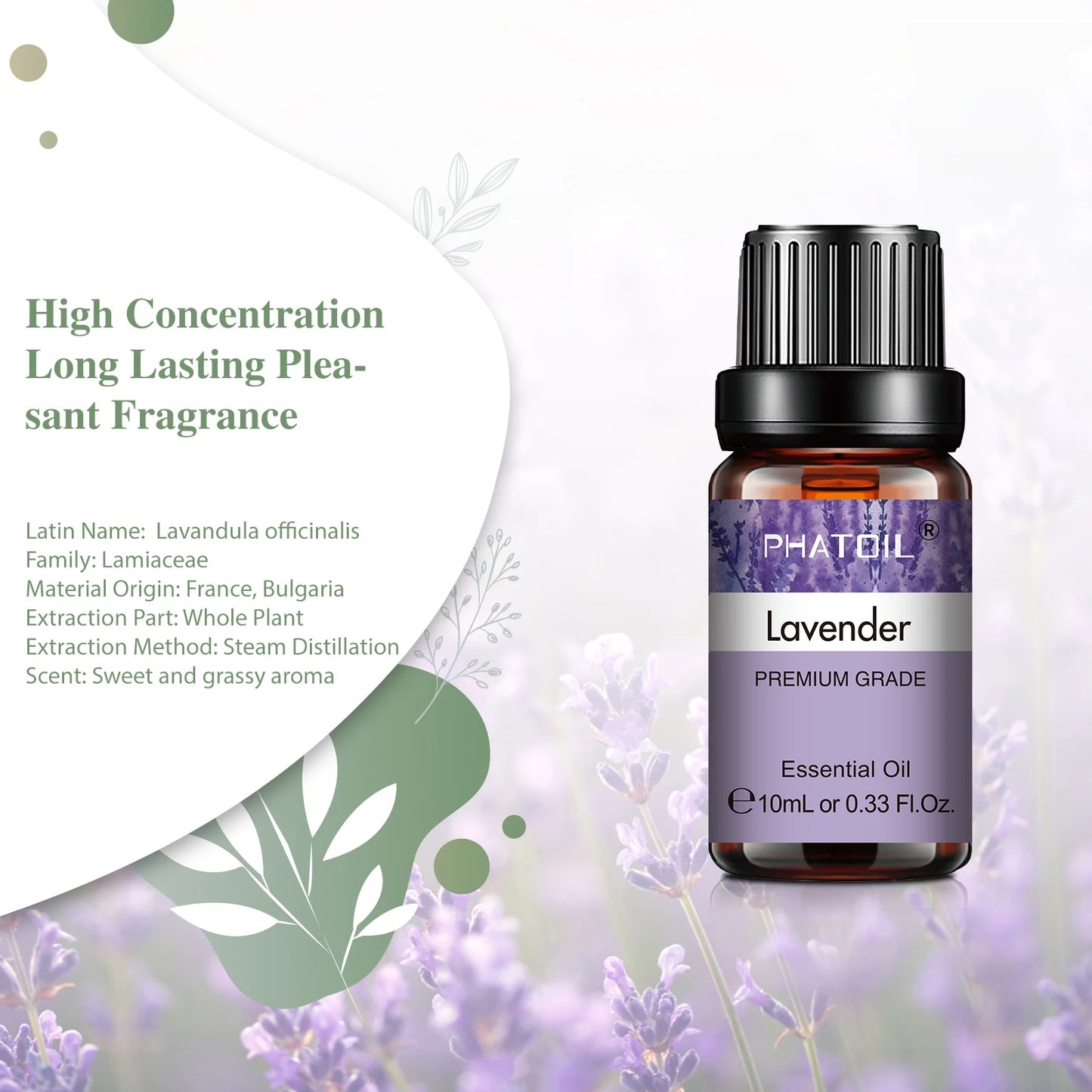 Pure Essential Oil – 10ml | 31 Fragrances for Diffuser, Candle & Soap Making
