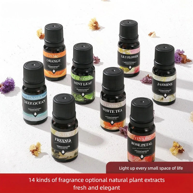 Water-Soluble Aroma Oil – 10ml | 17 Fragrances for Diffuser & Humidifier