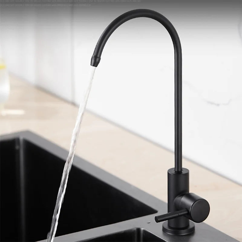 304 Stainless Steel Water Purifier Faucet – Single Handle Direct Drinking Kitchen Tap