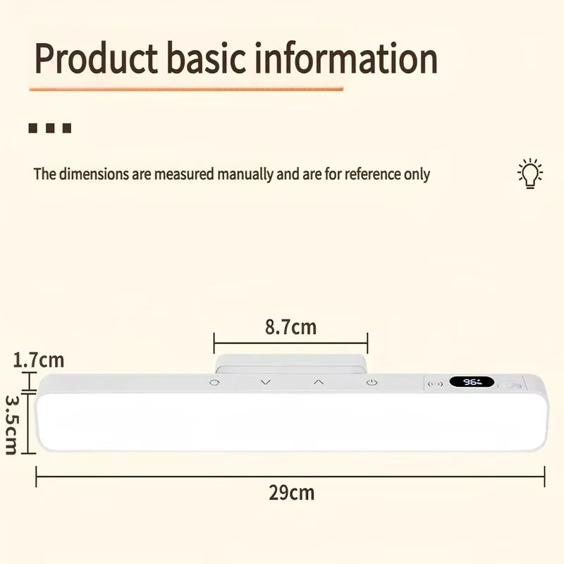 Magnetic Touch Table Lamp | Rechargeable LED Night Light