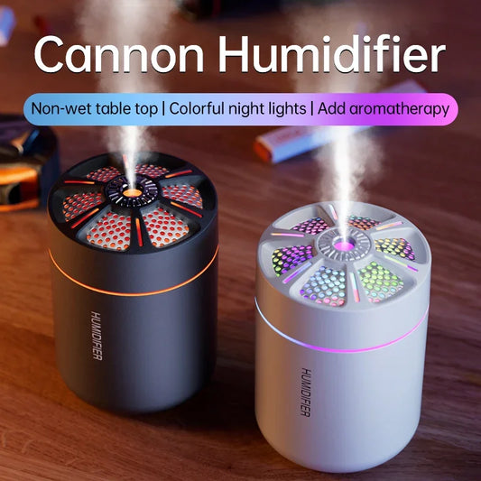 180ml Aromatherapy Diffuser – Essential Oil, Colorful LED, USB Powered