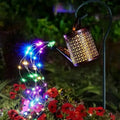 Solar Watering Can Garden Light | Retro Metal Hanging Lantern