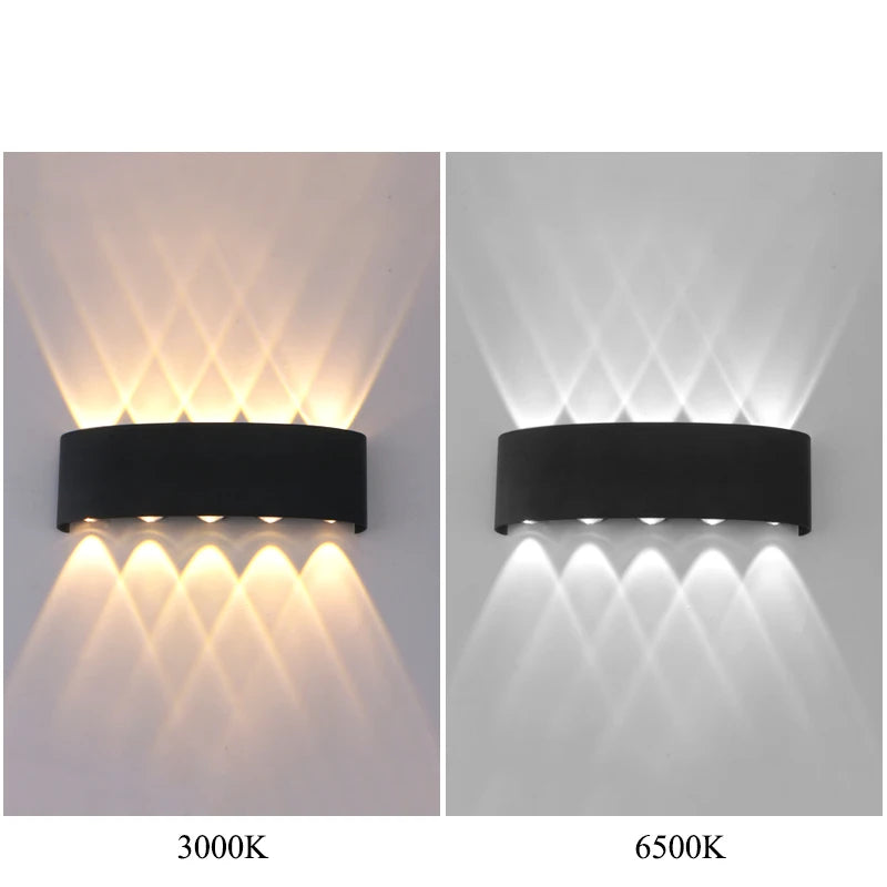 Up & Down LED Wall Lamp – Indoor & Outdoor Waterproof Wall Light
