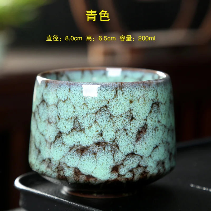 Handcrafted Ceramic Tea Cup – Vintage Stoneware Mug