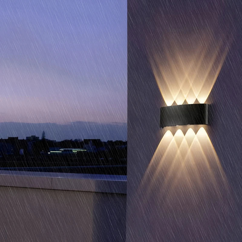 Up & Down LED Wall Lamp – Indoor & Outdoor Waterproof Wall Light