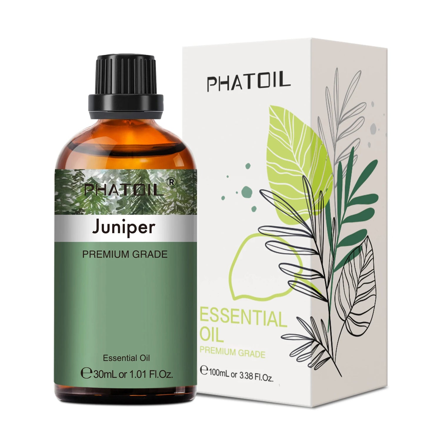 30ml Pure Essential Oil – 38 Fragrances, Aromatherapy & Diffuser (PHATOIL)