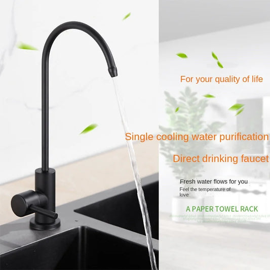 304 Stainless Steel Water Purifier Faucet – Single Handle Direct Drinking Kitchen Tap