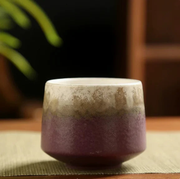 Handcrafted Ceramic Tea Cup – Vintage Stoneware Mug