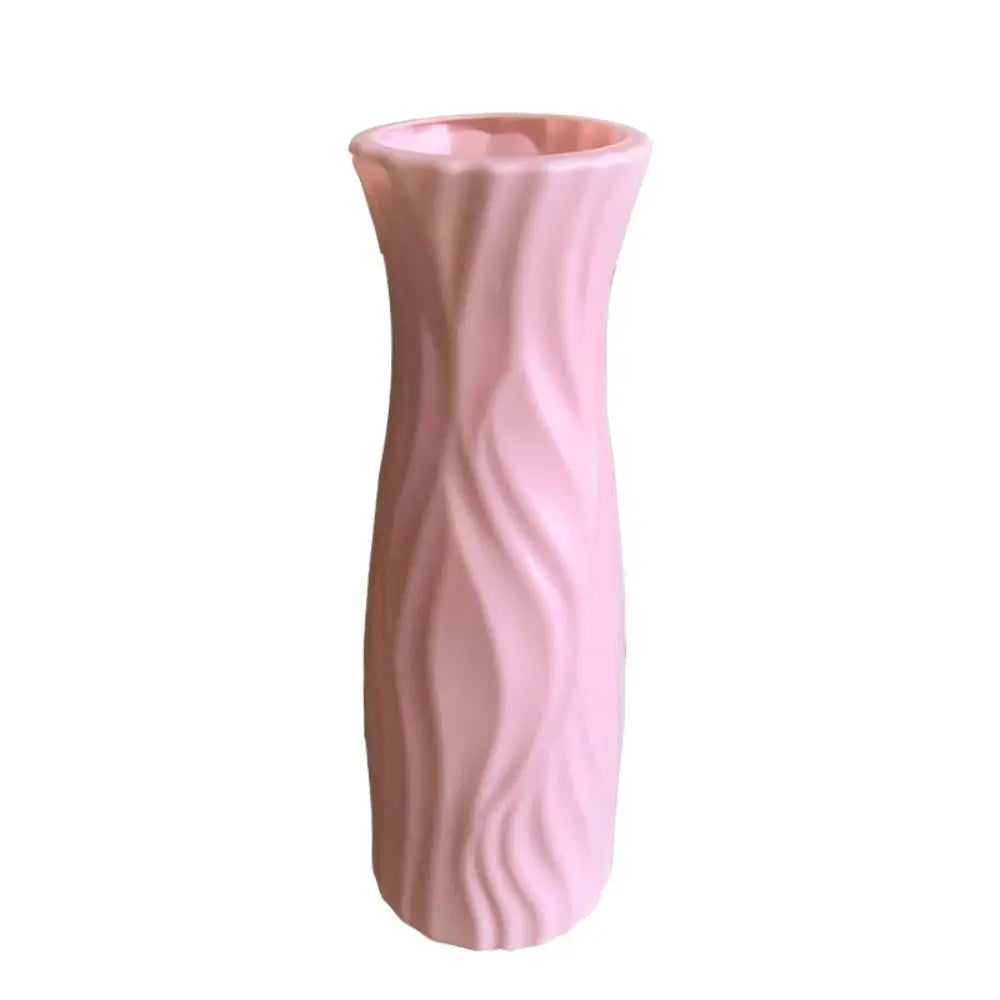 Minimalist Ceramic-Look Flower Vase | Home Decor