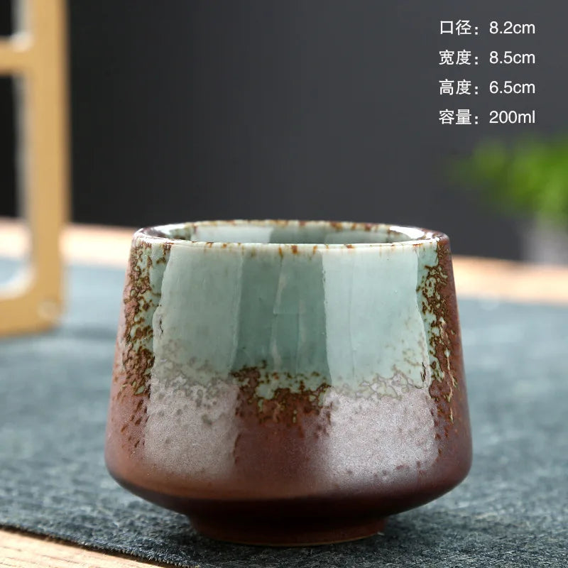 Handcrafted Ceramic Tea Cup – Vintage Stoneware Mug