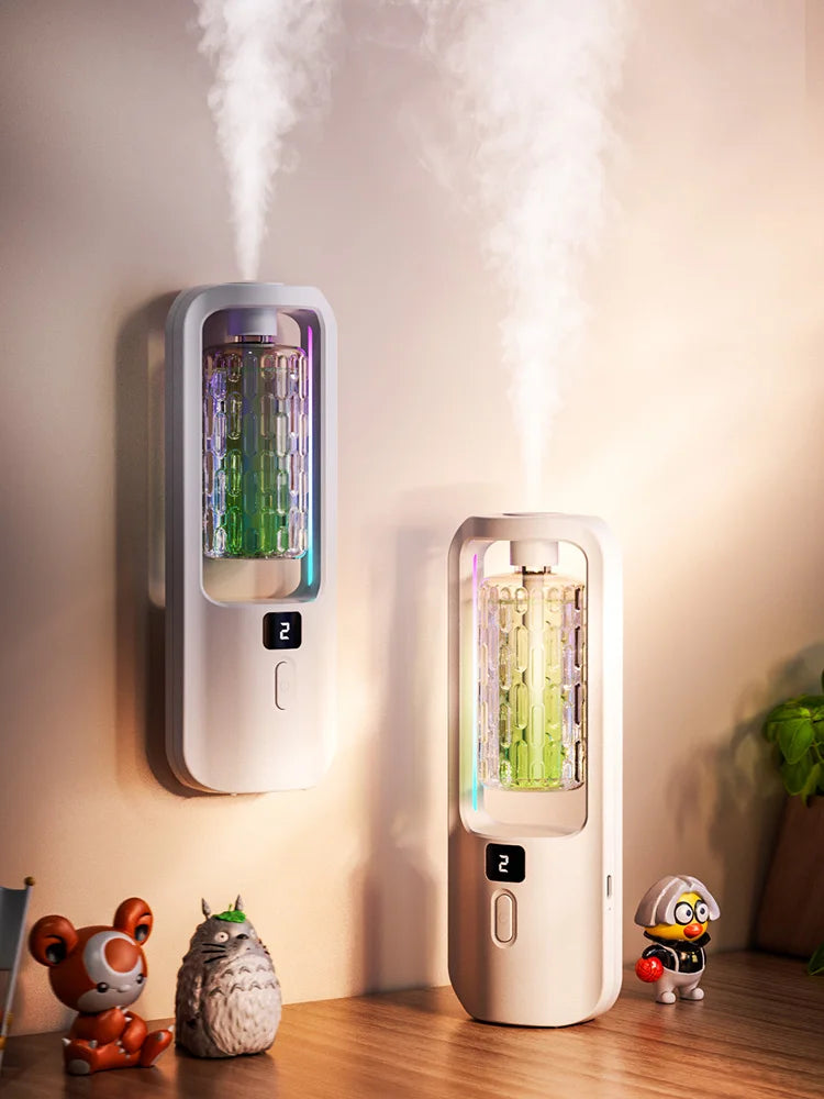 Aromatherapy Essential Oil Diffuser – USB Rechargeable, 5 Spray Modes