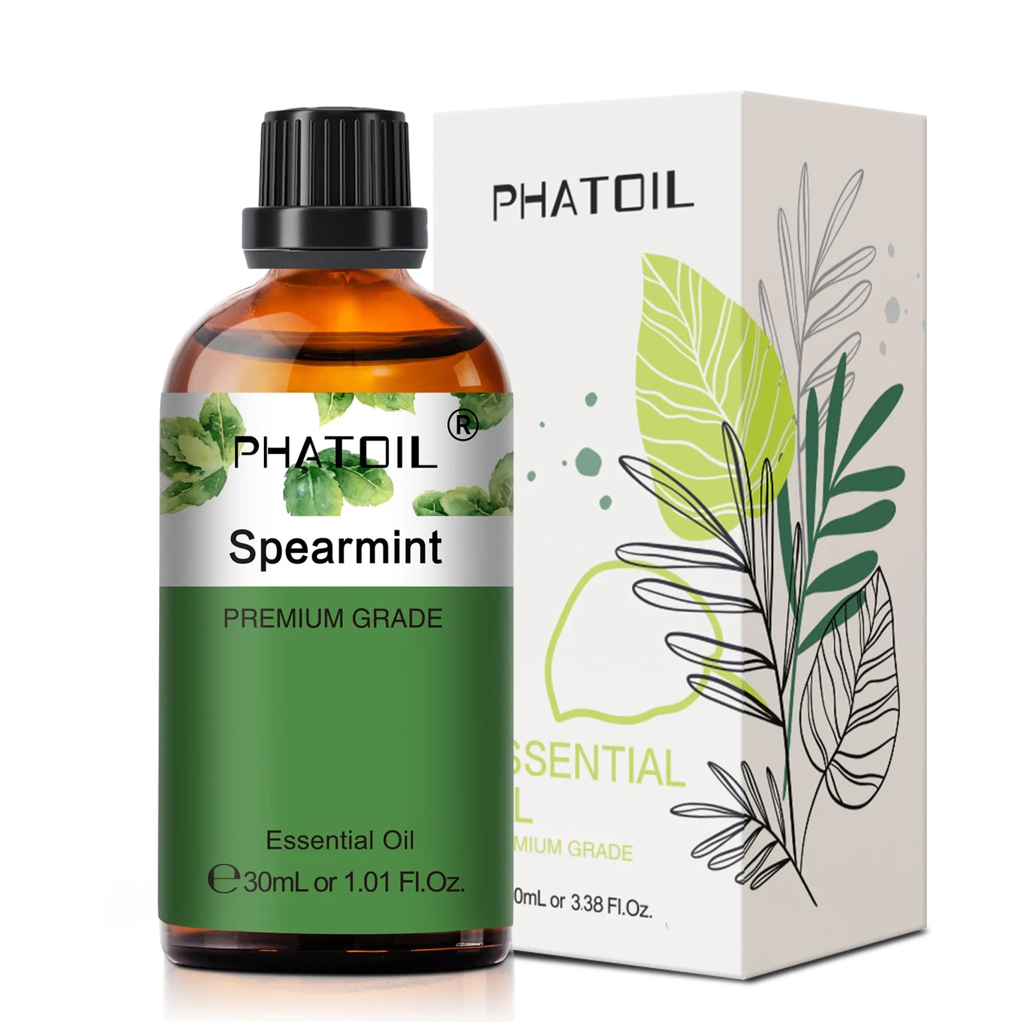 30ml Pure Essential Oil – 38 Fragrances, Aromatherapy & Diffuser (PHATOIL)