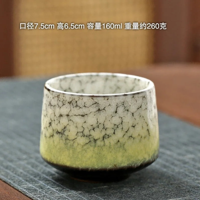 Handcrafted Ceramic Tea Cup – Vintage Stoneware Mug