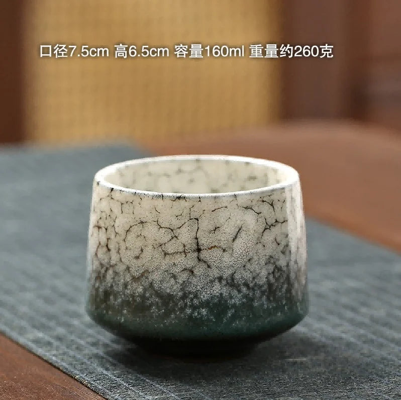 Handcrafted Ceramic Tea Cup – Vintage Stoneware Mug
