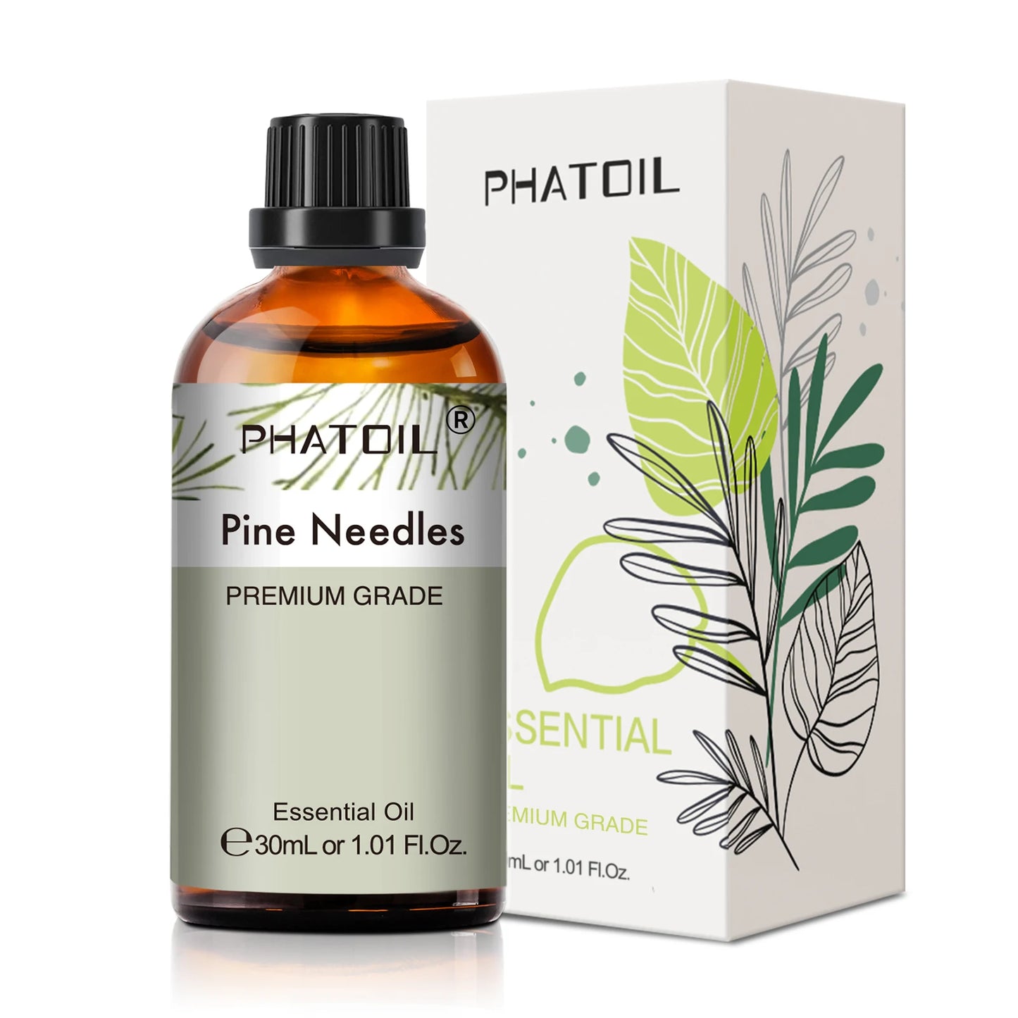 30ml Pure Essential Oil – 38 Fragrances, Aromatherapy & Diffuser (PHATOIL)