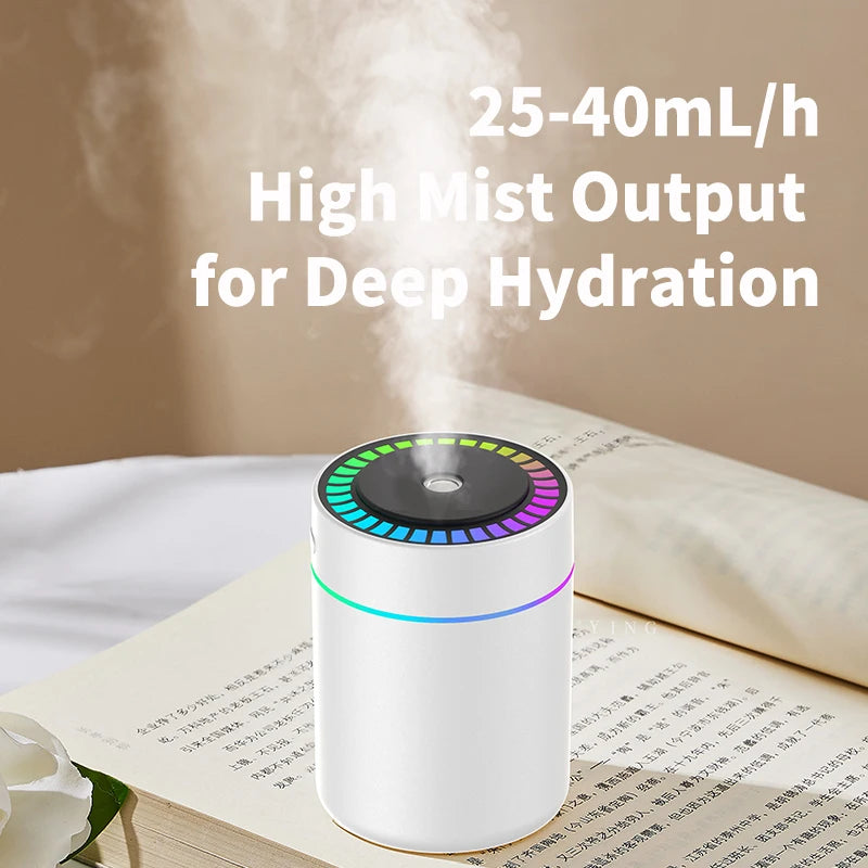 180ml Aromatherapy Diffuser – Essential Oil, Colorful LED, USB Powered