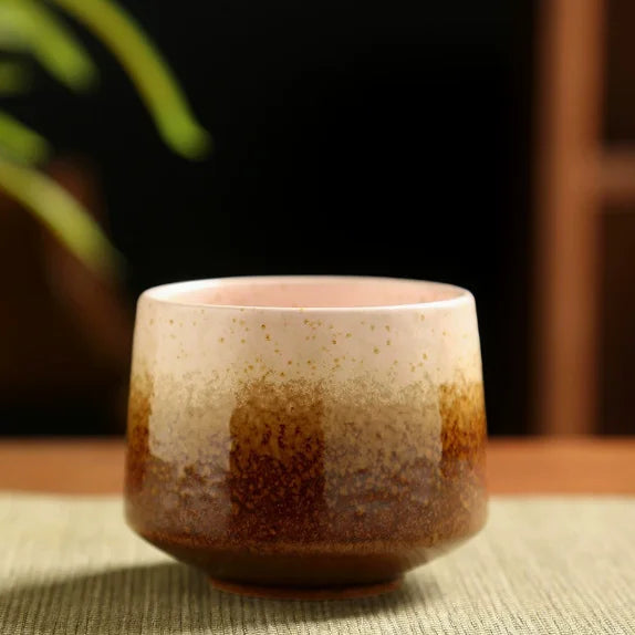 Handcrafted Ceramic Tea Cup – Vintage Stoneware Mug