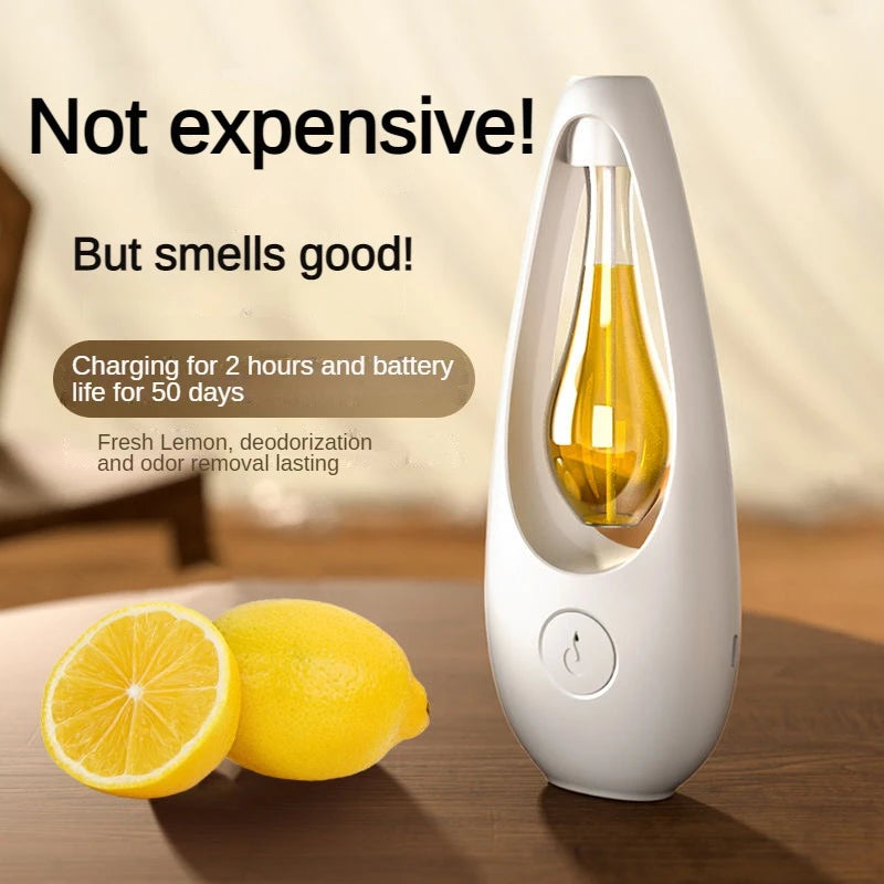 Rechargeable Aromatherapy Air Freshener – Hotel-Grade Scent Diffuser