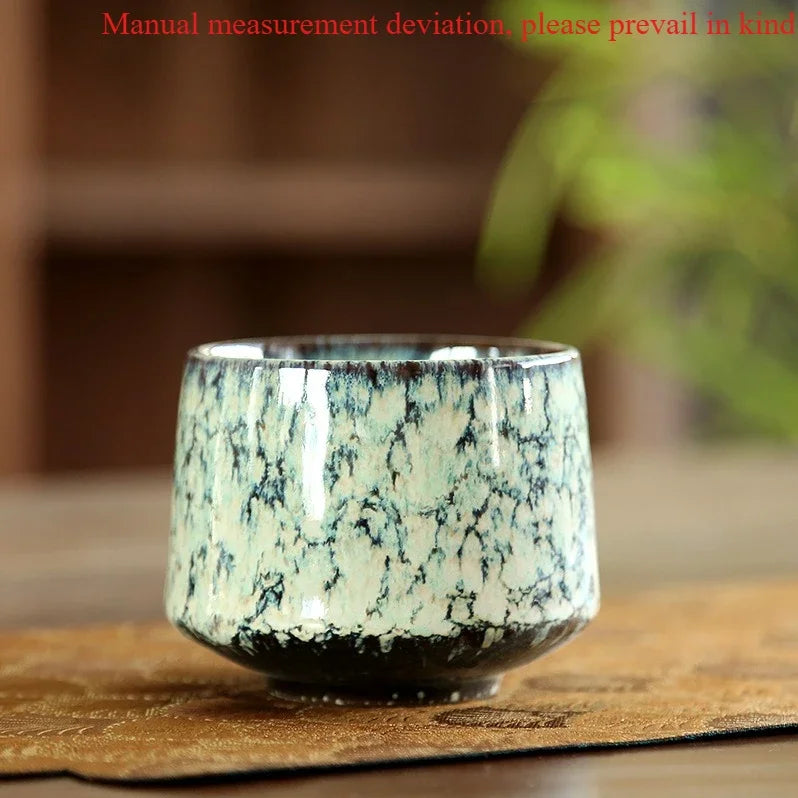 Handcrafted Ceramic Tea Cup – Vintage Stoneware Mug