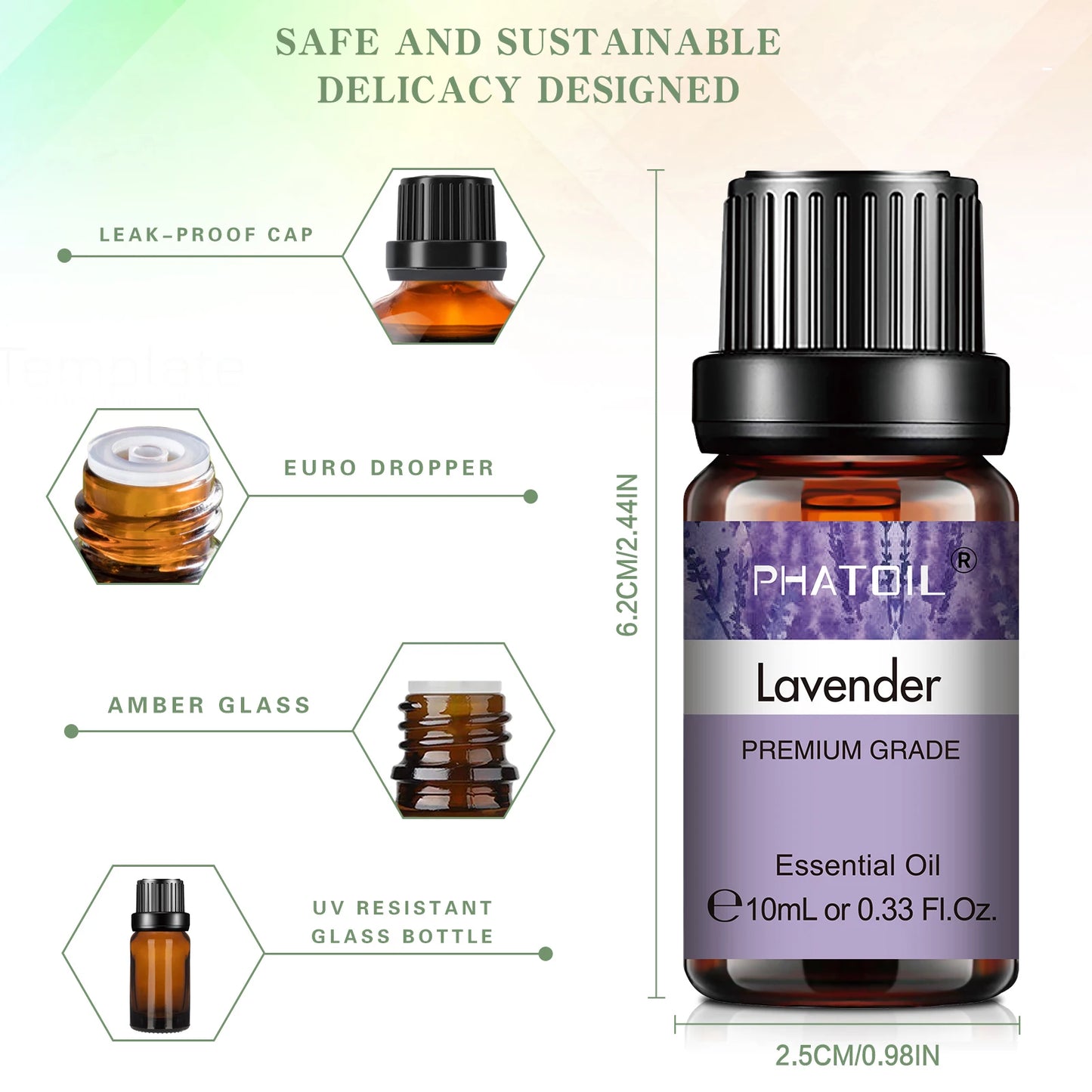 Pure Essential Oil – 10ml | 31 Fragrances for Diffuser, Candle & Soap Making