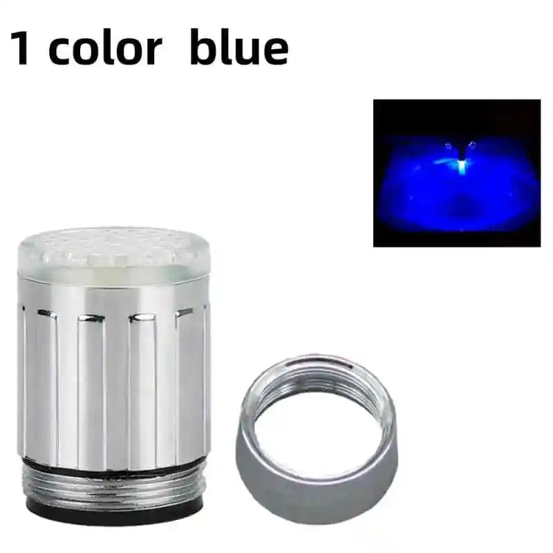 LED Faucet Light – Temperature-Sensitive Color Changing Nozzle for Bathroom & Kitchen