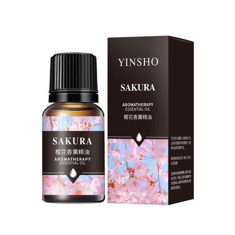 Water-Soluble Aroma Oil – 10ml | 17 Fragrances for Diffuser & Humidifier