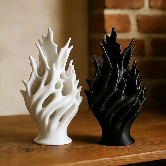 Elegant Plastic Flower Vase – Lightweight Home Decor for Living Room & Office
