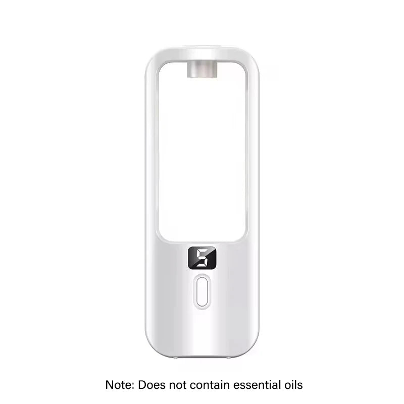 50ml Wall-Mounted Aroma Diffuser – USB Rechargeable, Timer & 5 Luxury Scents