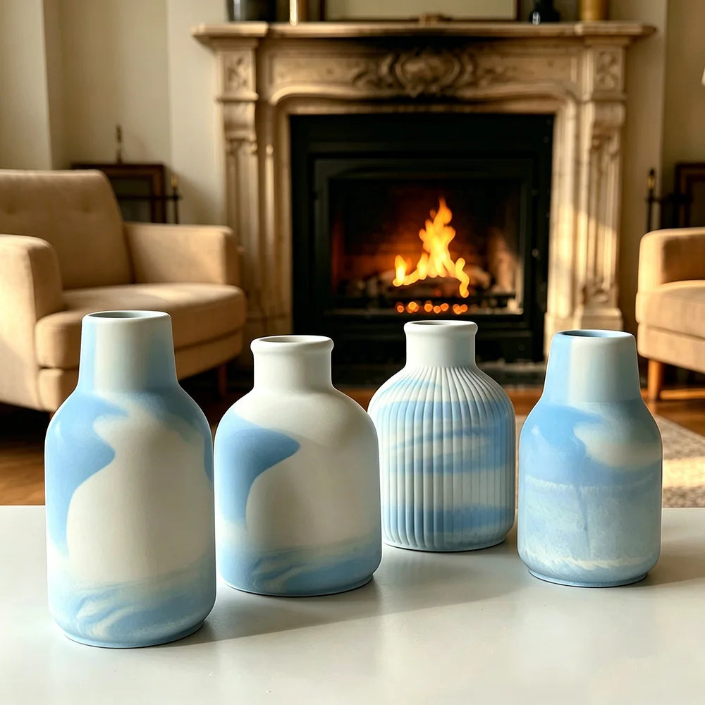 Marble Vase Silicone Mold | DIY Resin & Concrete Mold