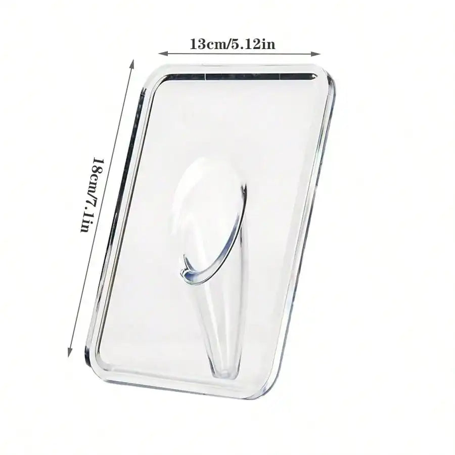 Clear Acrylic Frame Vase – Modern Flower Vase for Home Decor & Bookshelf