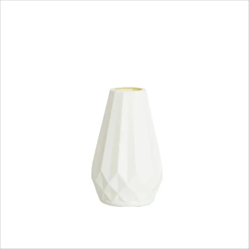 Diamond-Shape Flower Vase | Nordic Minimalist Home Decor