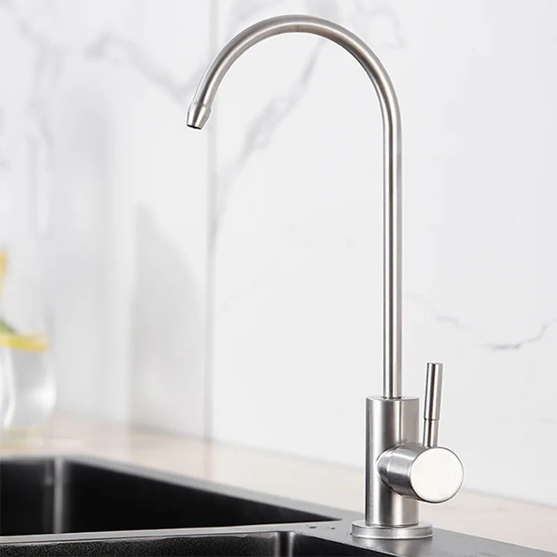 304 Stainless Steel Water Purifier Faucet – Single Handle Direct Drinking Kitchen Tap