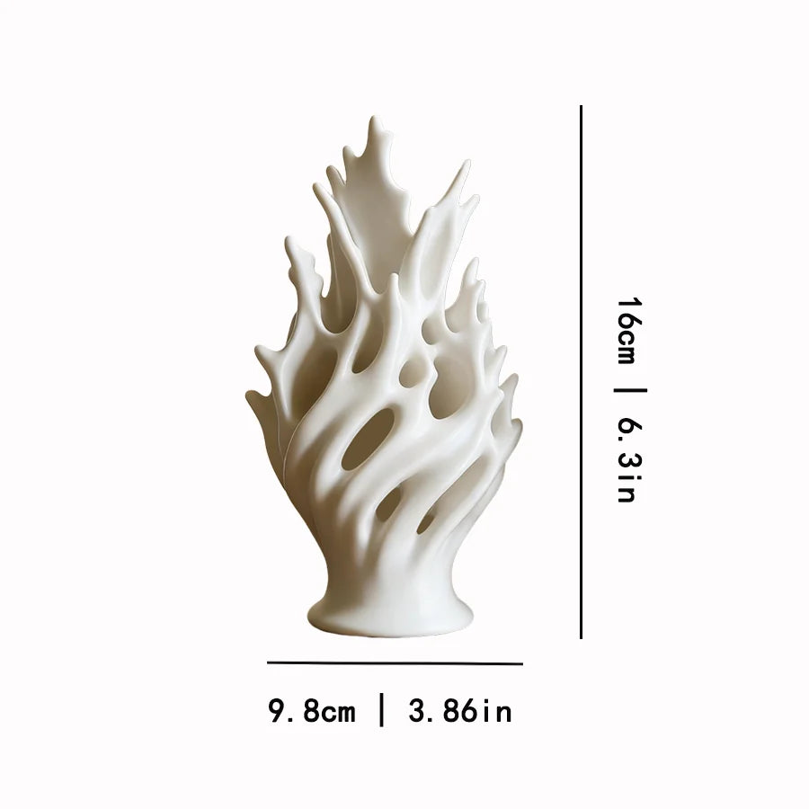 Elegant Plastic Flower Vase – Lightweight Home Decor for Living Room & Office
