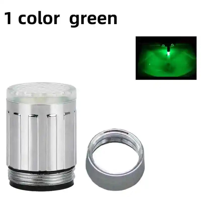 LED Faucet Light – Temperature-Sensitive Color Changing Nozzle for Bathroom & Kitchen