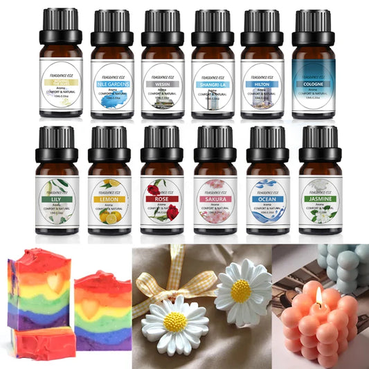 Pure Essential Oil – 30ml | 38 Fragrances for Diffuser, Candle & Soap Making