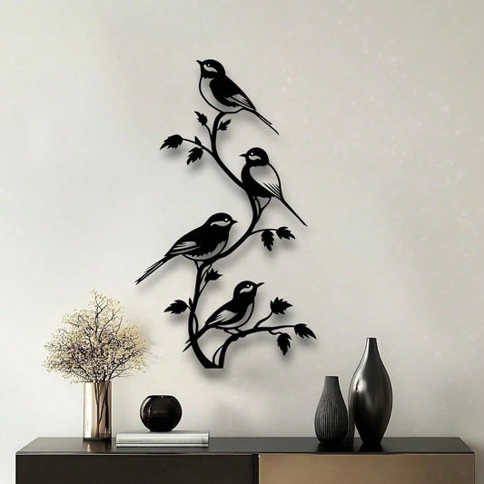 Vintage Industrial Iron Wall Art – Rustic Metal Home Decor